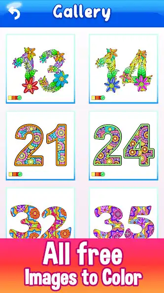 Play Numbers Color by Number Book  and enjoy Numbers Color by Number Book with UptoPlay