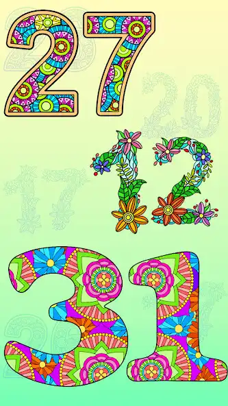 Play Numbers Color by Number Book as an online game Numbers Color by Number Book with UptoPlay