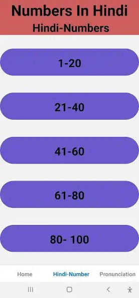 Play Numbers In Hindi(With English) as an online game Numbers In Hindi(With English) with UptoPlay