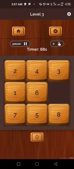 Play Number slide puzzle Game  and enjoy Number slide puzzle Game with UptoPlay