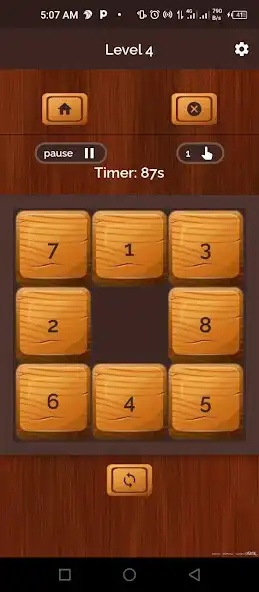 Play Number slide puzzle Game as an online game Number slide puzzle Game with UptoPlay