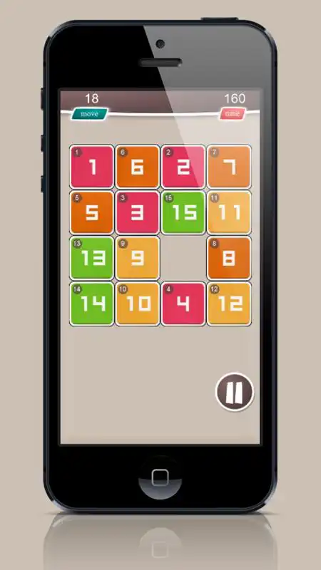 Play Number Slide Puzzle - Roll the numbers