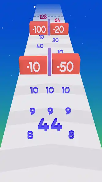 Play Numbers Merge: Plus and Run! as an online game Numbers Merge: Plus and Run! with UptoPlay