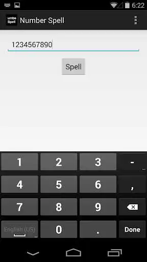 Play Number Spell as an online game Number Spell with UptoPlay