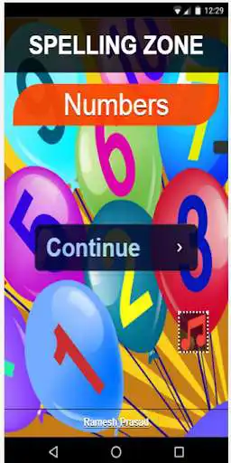 Play Numbers Spelling Zone as an online game Numbers Spelling Zone with UptoPlay