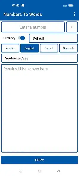 Play Numbers To Words (Ar/En/Fr/Es) and enjoy Numbers To Words (Ar/En/Fr/Es) with UptoPlay Play Numbers To Words (Ar/En/Fr/Es) and enjoy Numbers To Words (Ar/En/Fr/Es) with UptoPlay
