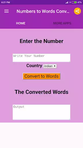 Play Numbers to Words Converter as an online game Numbers to Words Converter with UptoPlay