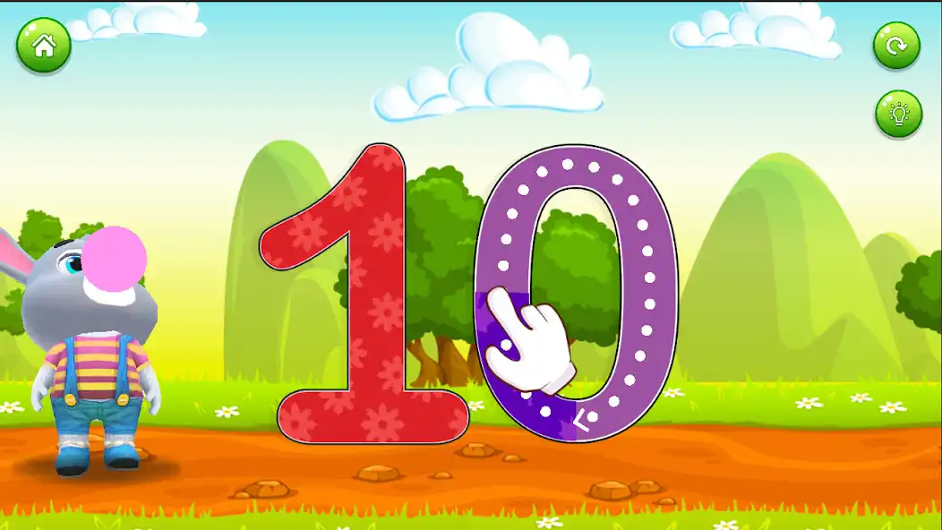 Play Numbers Tracing  123 Counting as an online game Numbers Tracing  123 Counting with UptoPlay