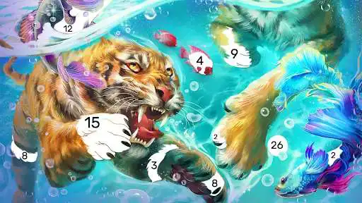 Play Number Tap Color as an online game Number Tap Color with UptoPlay