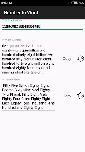 Play Number to Words as an online game Number to Words with UptoPlay