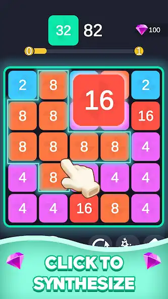 Play Number Winner 2048 as an online game Number Winner 2048 with UptoPlay