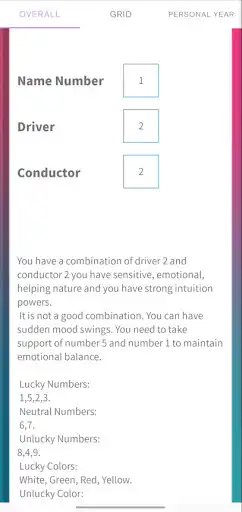 Play Numerology App - Numerology Solutions as an online game Numerology App - Numerology Solutions with UptoPlay