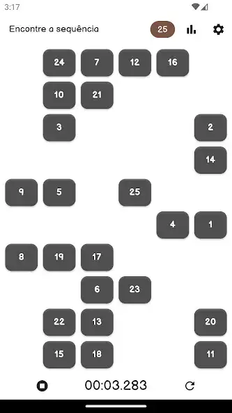 Play Numeroz - Encontre a sequência as an online game Numeroz - Encontre a sequência with UptoPlay