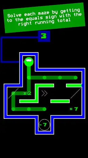 Play Numplussed - Number Puzzle Maze as an online game Numplussed - Number Puzzle Maze with UptoPlay