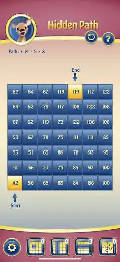 Play Num Wordz Puzzle Game as an online game Num Wordz Puzzle Game with UptoPlay