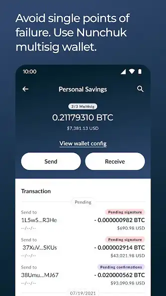 Play Nunchuk Bitcoin Wallet as an online game Nunchuk Bitcoin Wallet with UptoPlay
