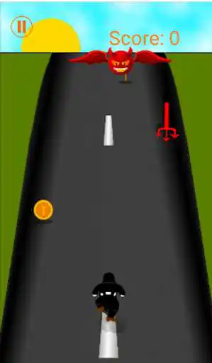 Play Nun Run : Endless Running Game as an online game Nun Run : Endless Running Game with UptoPlay