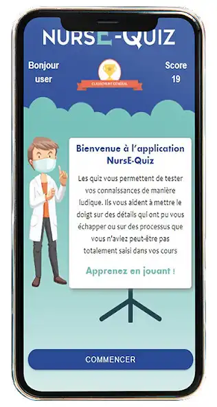 Play NursE-quiz Étudiant as an online game NursE-quiz Étudiant with UptoPlay