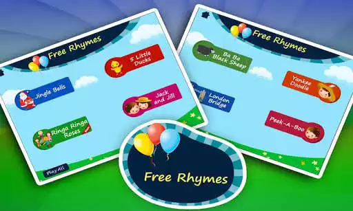Play Nursery Rhymes By Tinytapps as an online game Nursery Rhymes By Tinytapps with UptoPlay