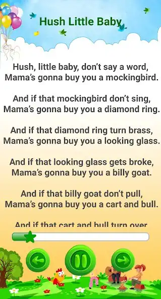 Play Nursery Rhymes  Song For Kids as an online game Nursery Rhymes  Song For Kids with UptoPlay