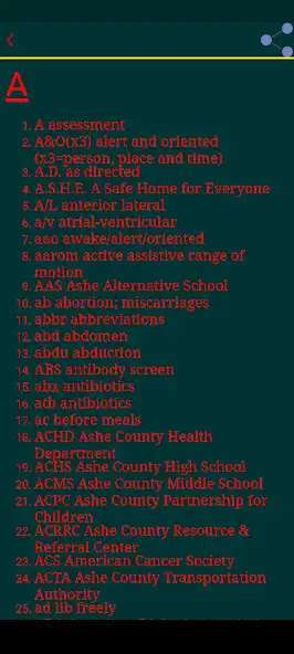 Play Nursing abbreviations as an online game Nursing abbreviations with UptoPlay