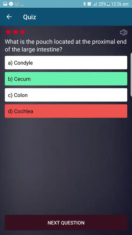 Play Nursing Exam Quiz- Medical  Nursing Terms-ANATOMY