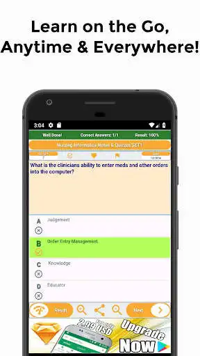Play Nursing Informatics Exam Prep 2019 Edition as an online game Nursing Informatics Exam Prep 2019 Edition with UptoPlay
