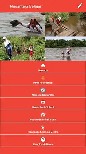 Play Nusantara Belajar - Merah Putih School as an online game Nusantara Belajar - Merah Putih School with UptoPlay