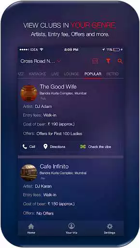 Play APK Nusik - Discover Nightlife!  and enjoy Nusik - Discover Nightlife! with UptoPlay com.illuminz.nusik