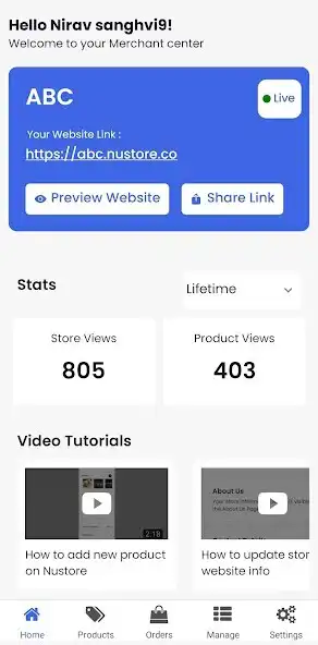 Play Nustore - Create Online Store  and enjoy Nustore - Create Online Store with UptoPlay