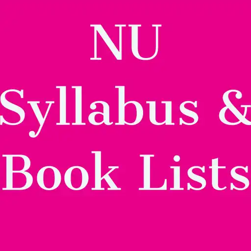 Play NU Syllabus and Book Lists APK