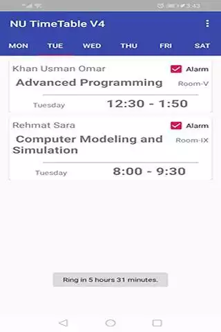 Play NU TimeTable as an online game NU TimeTable with UptoPlay