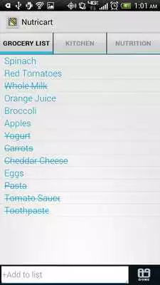 Play Nutricart