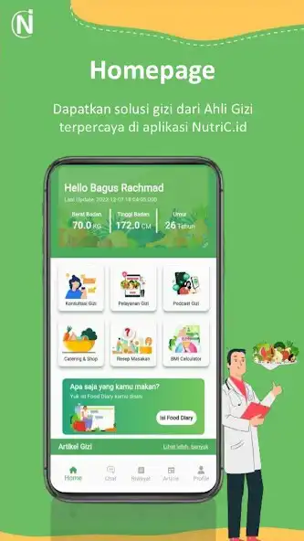 Play Nutric.id: Konsultasi Gizi as an online game Nutric.id: Konsultasi Gizi with UptoPlay