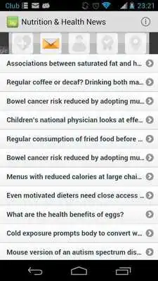 Play Nutrition and Health News