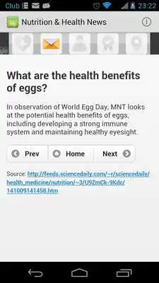 Play Nutrition and Health News