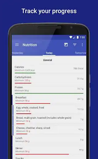 Play NutritionPal as an online game NutritionPal with UptoPlay