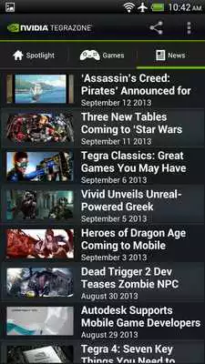 Play NVIDIA TegraZone 2