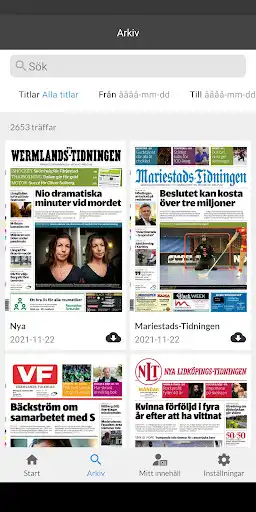 Play NWT Media E-tidningar as an online game NWT Media E-tidningar with UptoPlay