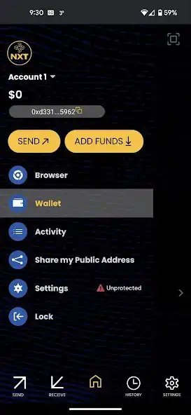 Play NXTWallet as an online game NXTWallet with UptoPlay