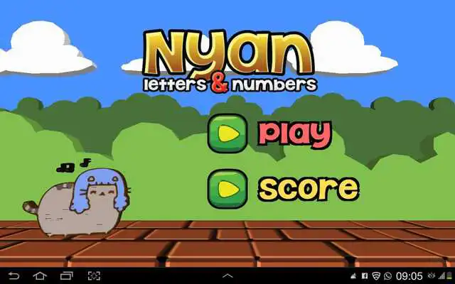 Play Nyan Letters  Numbers
