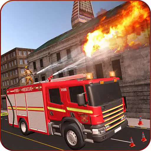 Free play online NY City Firefighter Hero: Rescue Truck Superhero  APK