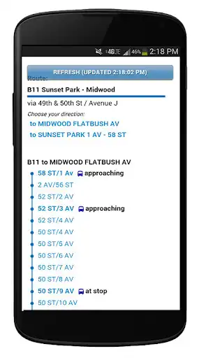 Play NYC Mta Bus Tracker  and enjoy NYC Mta Bus Tracker with UptoPlay