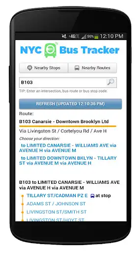 Play NYC Mta Bus Tracker as an online game NYC Mta Bus Tracker with UptoPlay