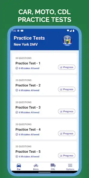 Play NY DMV Driver Permit Test Prep  and enjoy NY DMV Driver Permit Test Prep with UptoPlay