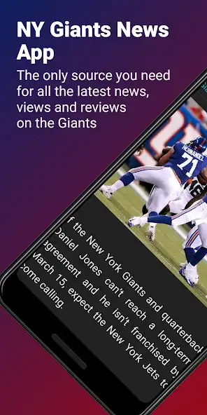 Play NY Giants News App  and enjoy NY Giants News App with UptoPlay