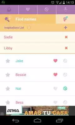 Play Nymbler baby name finder