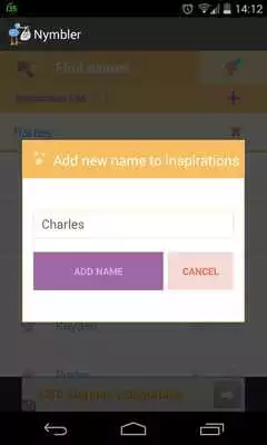 Play Nymbler baby name finder