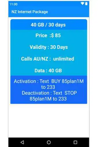 Play NZ Internet Package as an online game NZ Internet Package with UptoPlay