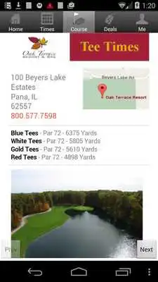 Play Oak Terrace Golf Tee Times